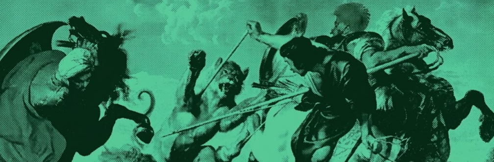 The Lion Hunt · predator and prey